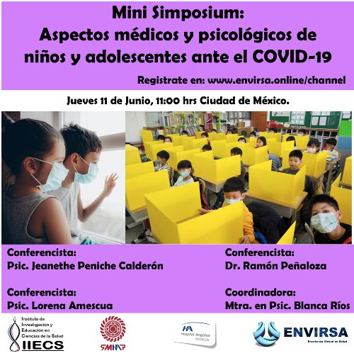 Aspectos médicos y psicológicos de niños y adolescentes ante el COVID-19: Mini Simposium